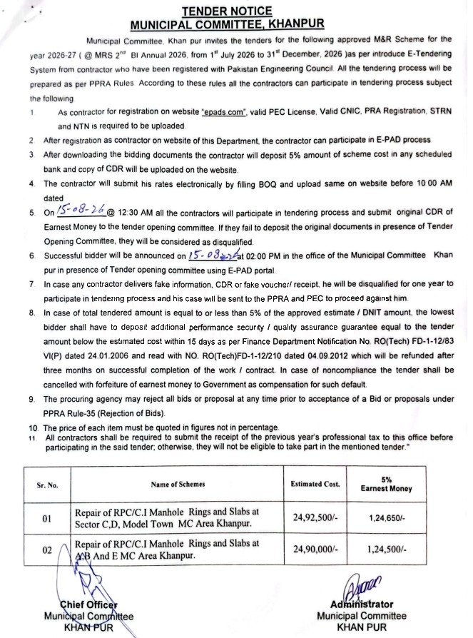 Tender Document
