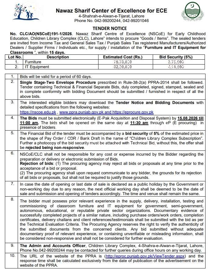 Tender Document