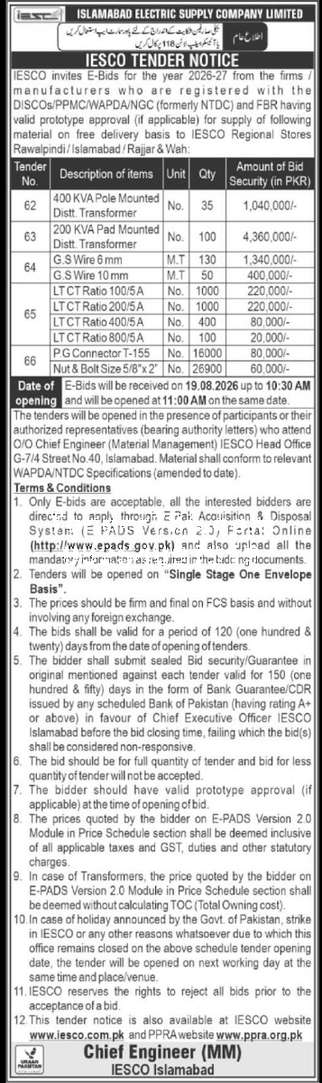 Tender Document