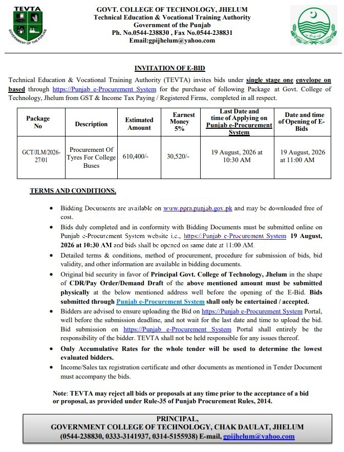Tender Document