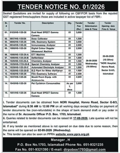 Tender Document