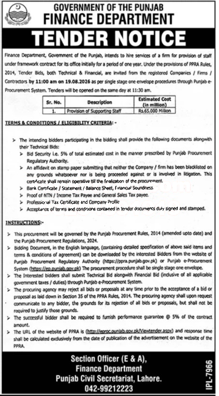 Tender Document