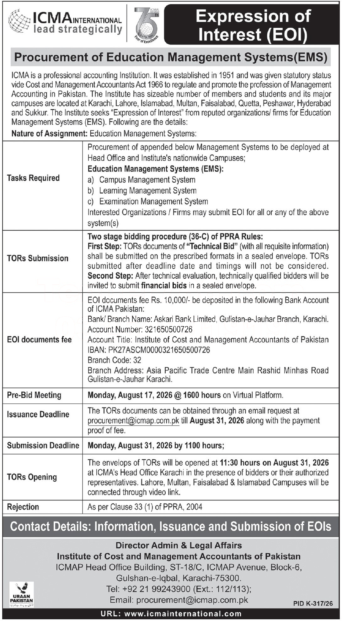 Tender Document
