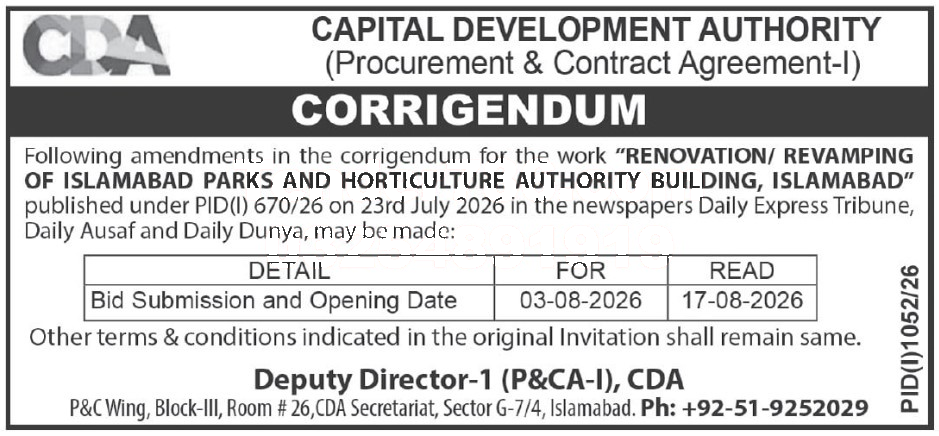 Tender Document