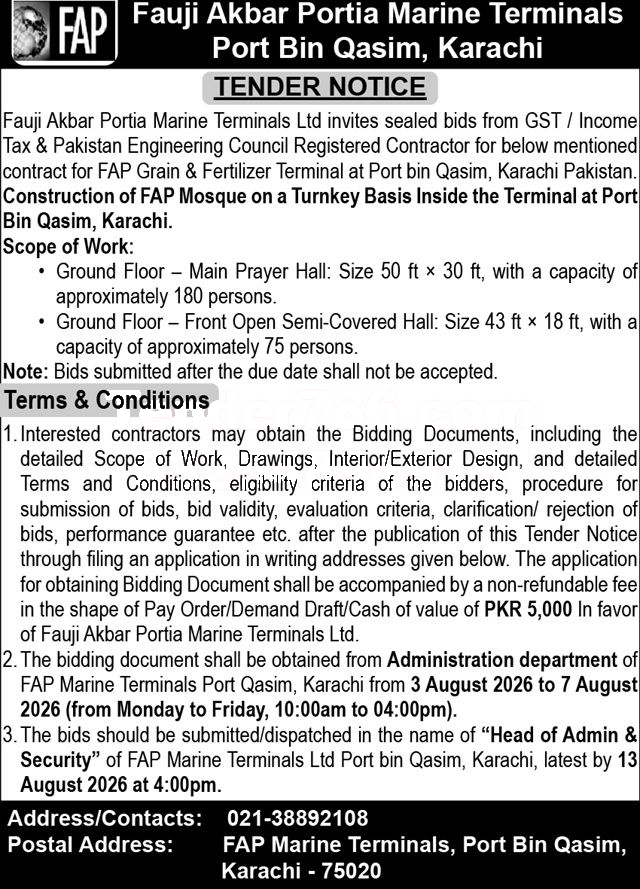 Tender Document