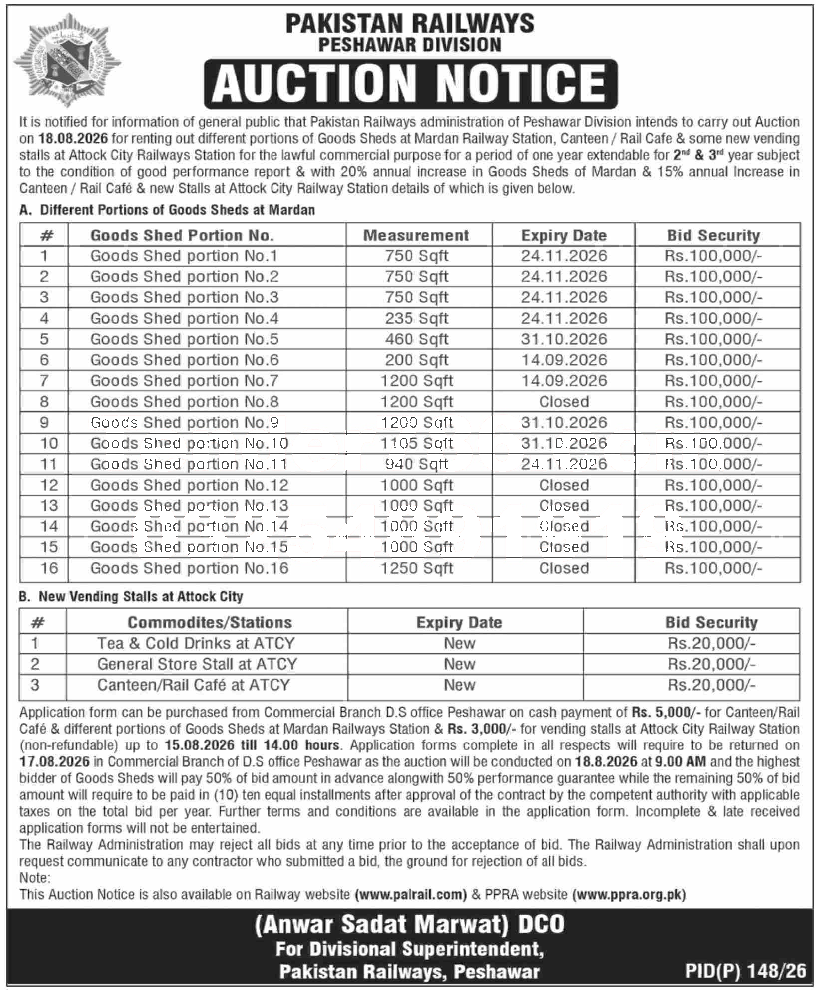 Tender Document
