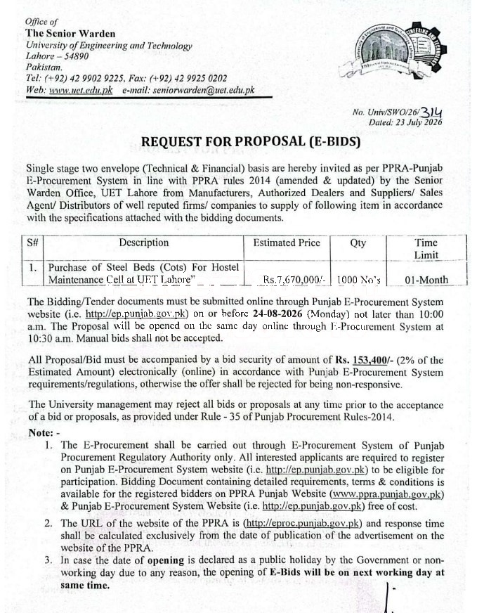Tender Document