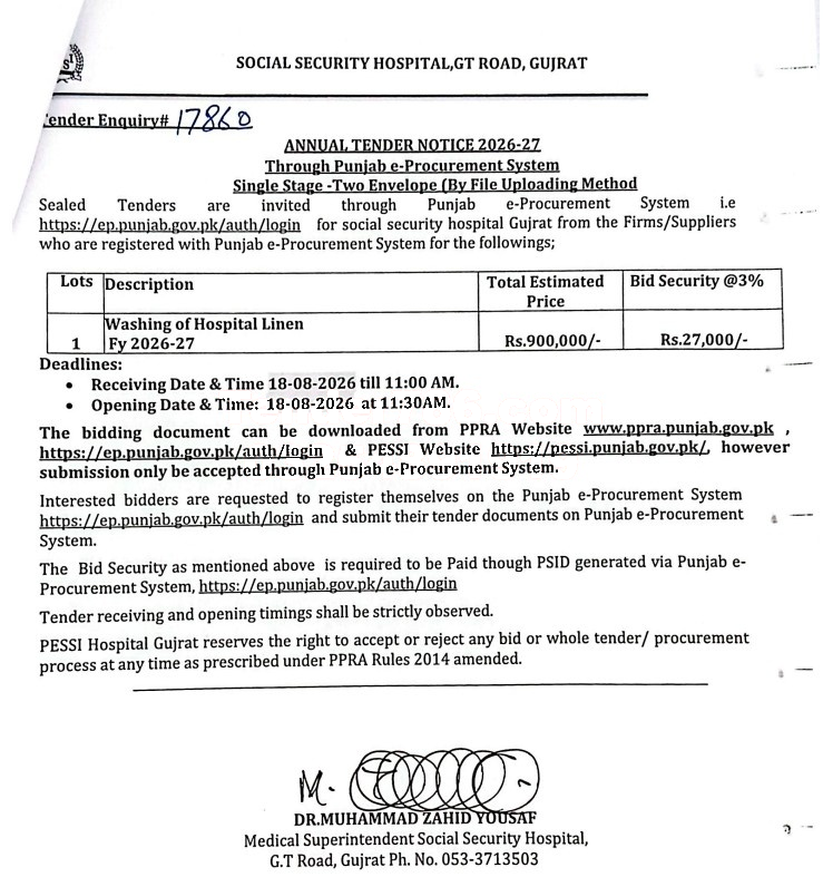 Tender Document