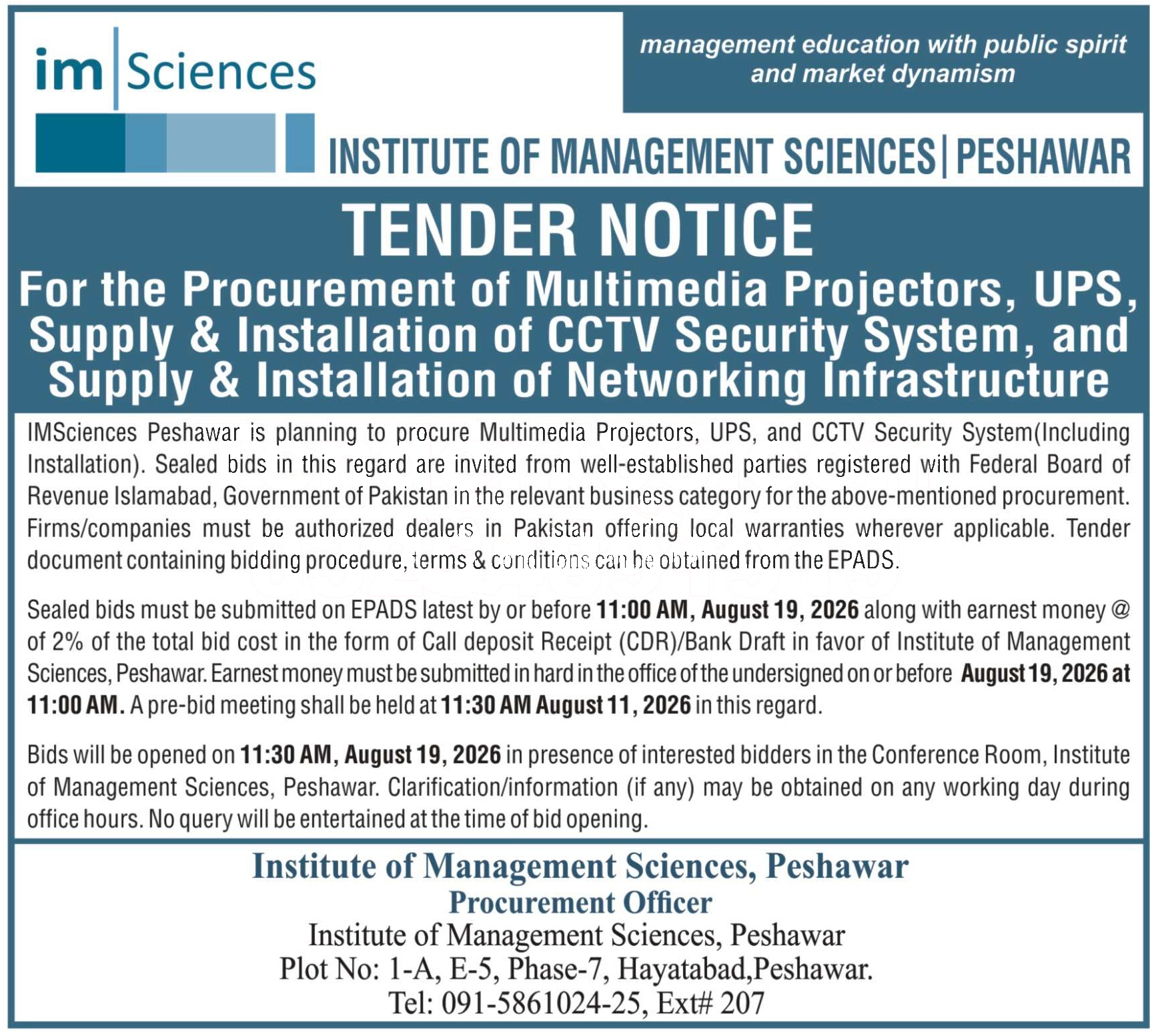 Tender Document