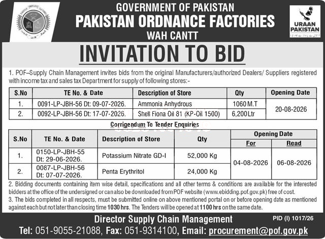 Tender Document