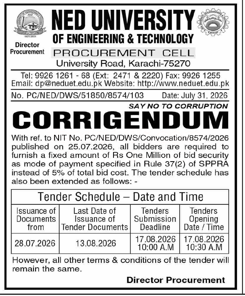 Tender Document