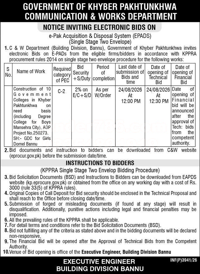 Tender Document