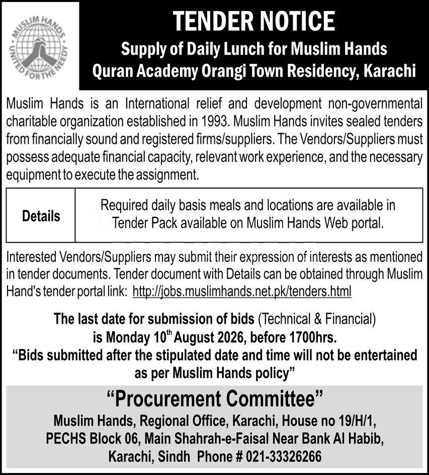 Tender Document