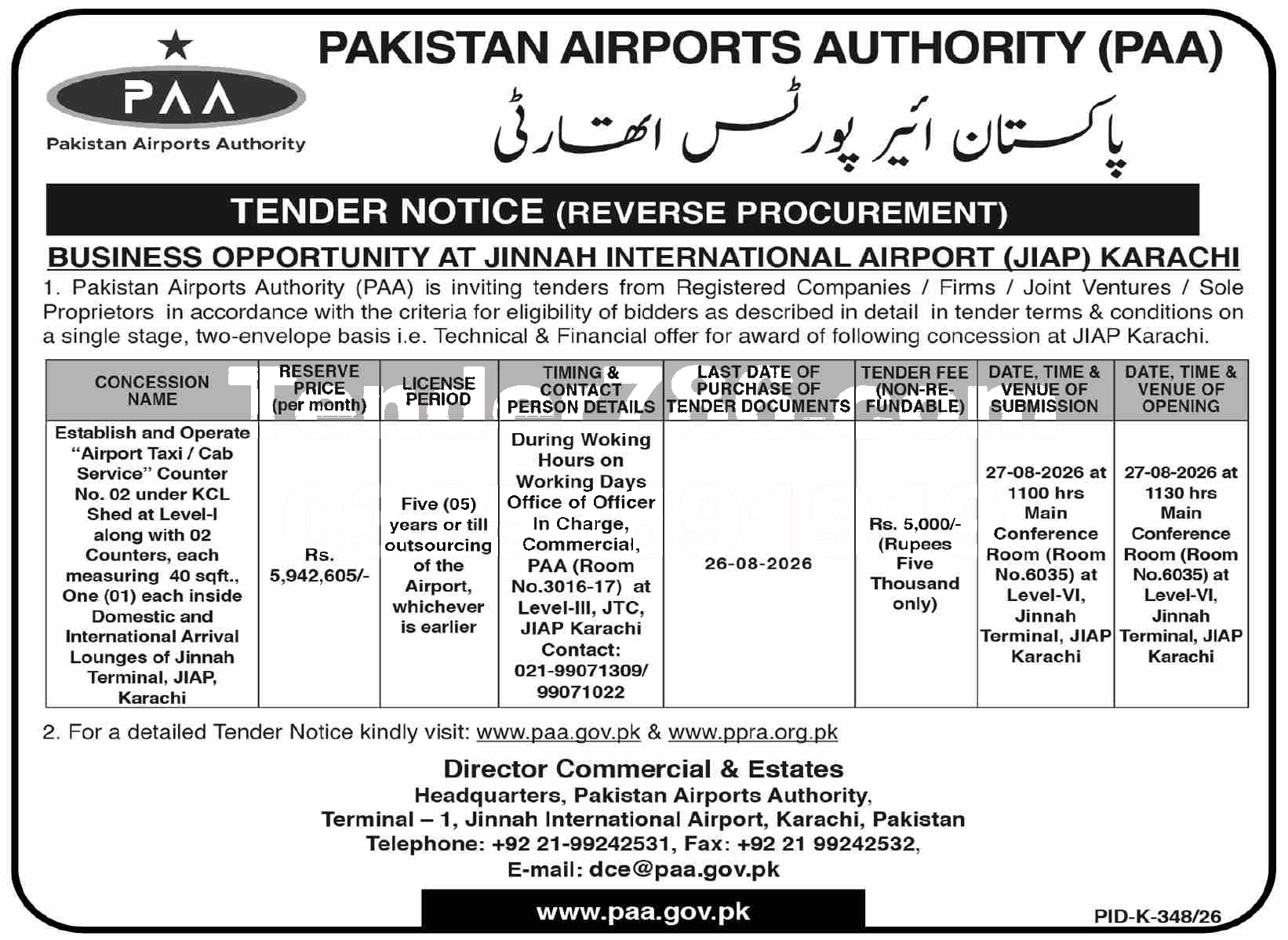 Tender Document