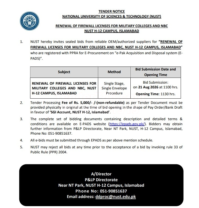 Tender Document