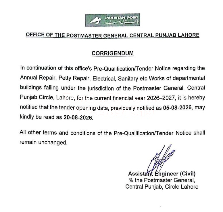 Tender Document