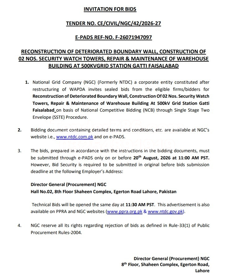 Tender Document