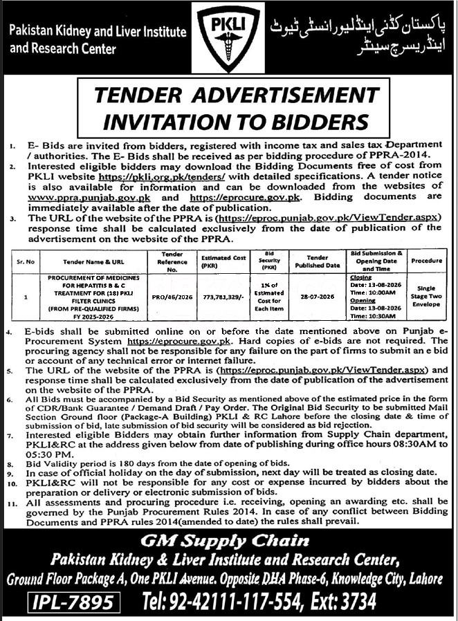 Tender Document