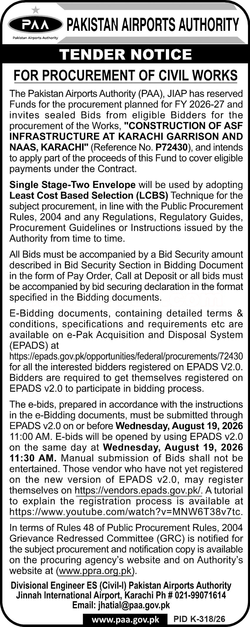 Tender Document