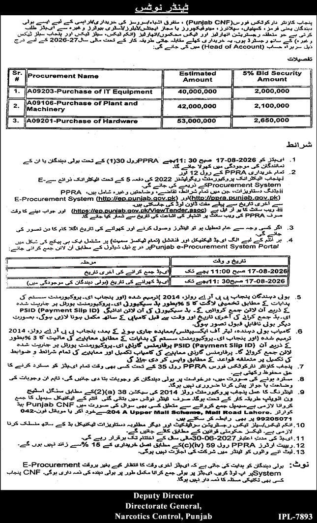 Tender Document