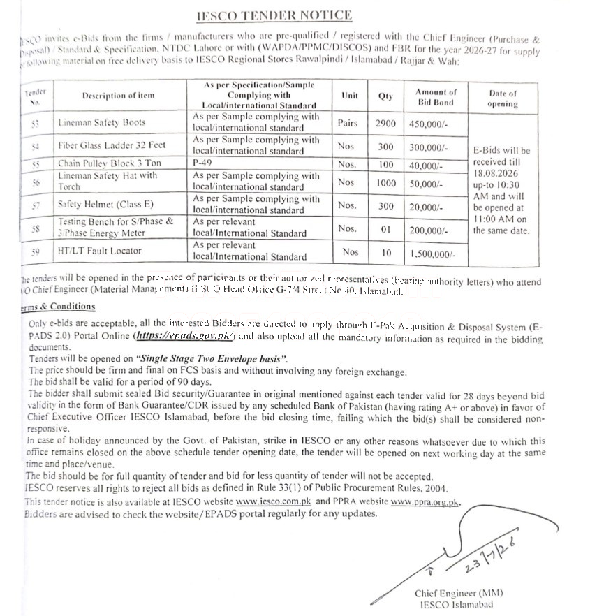 Tender Document