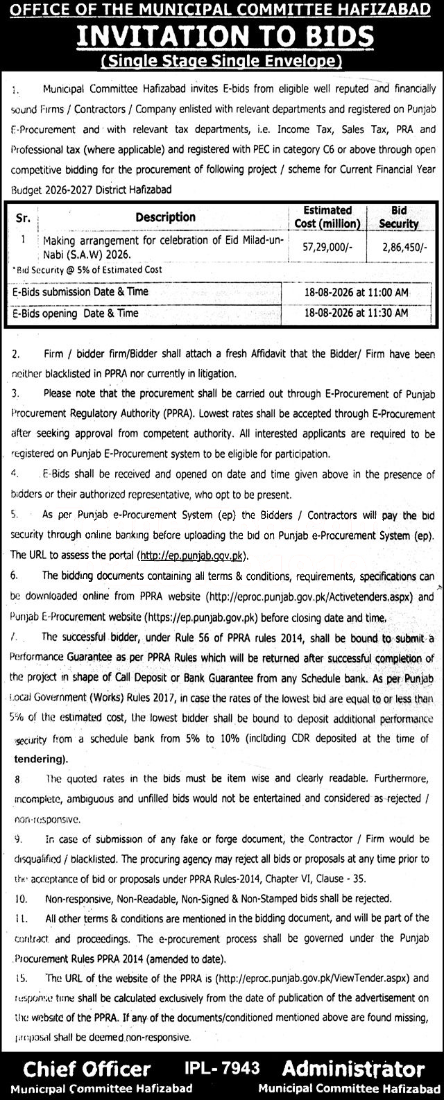 Tender Document