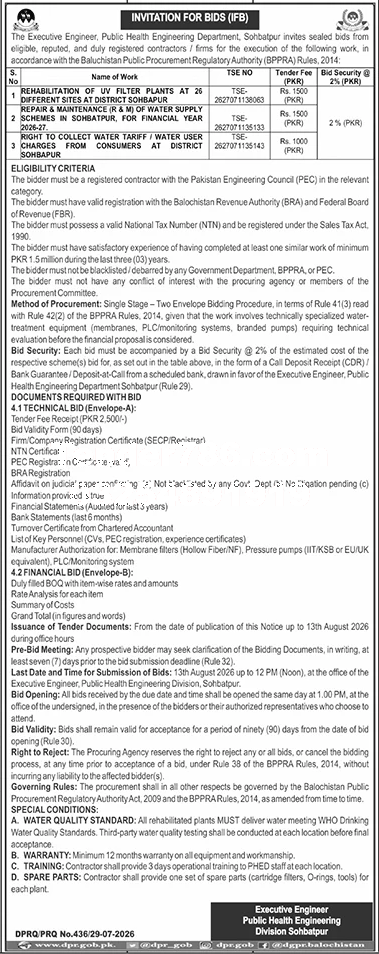 Tender Document