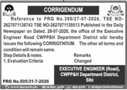 Tender Document