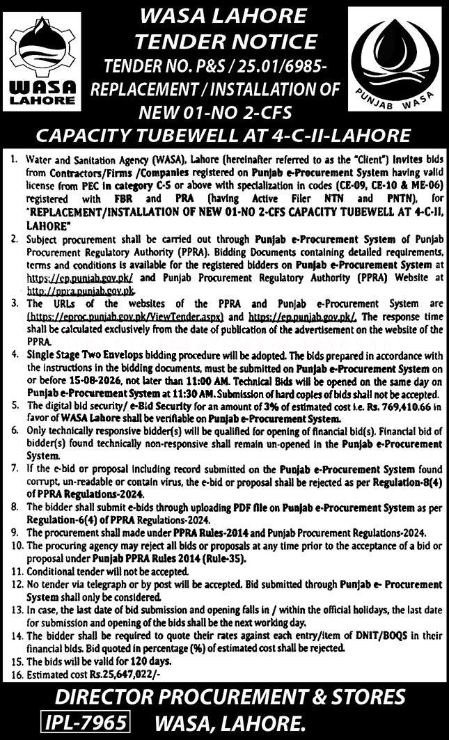 Tender Document