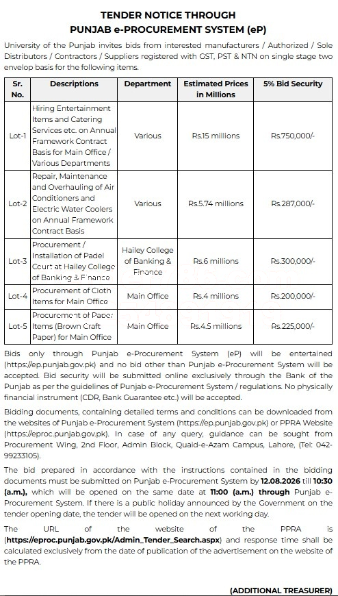 Tender Document
