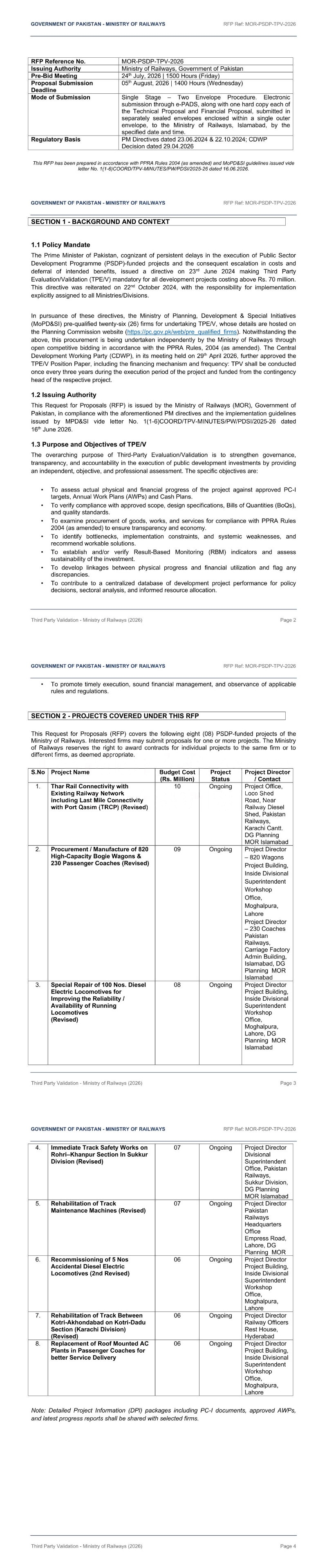 Tender Document