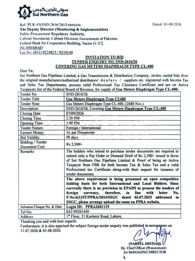 Tender Document