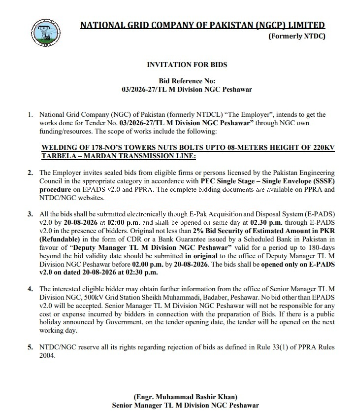 Tender Document