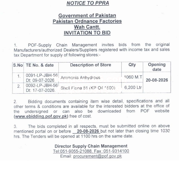 Tender Document