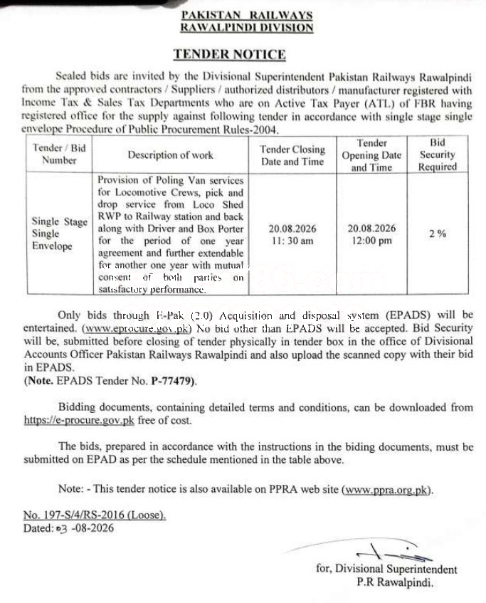 Tender Document