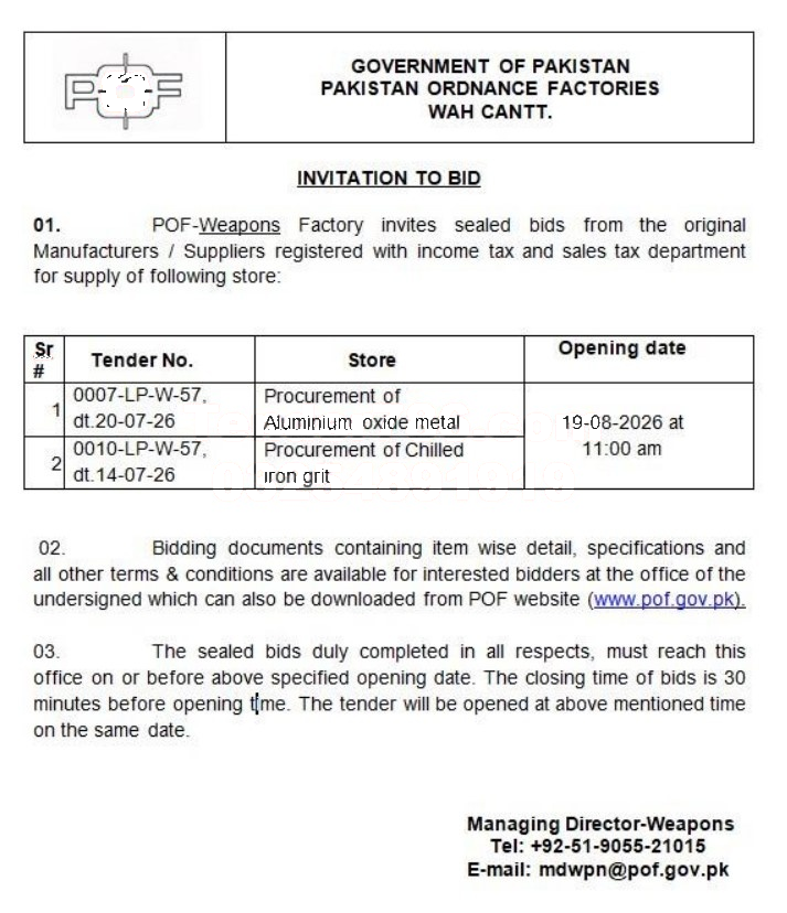 Tender Document