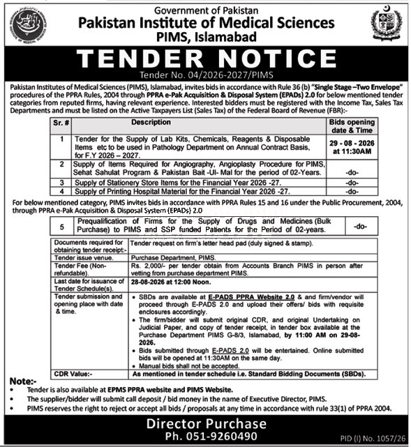 Tender Document