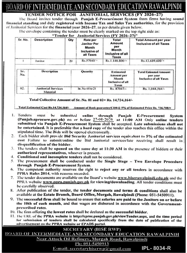 Tender Document