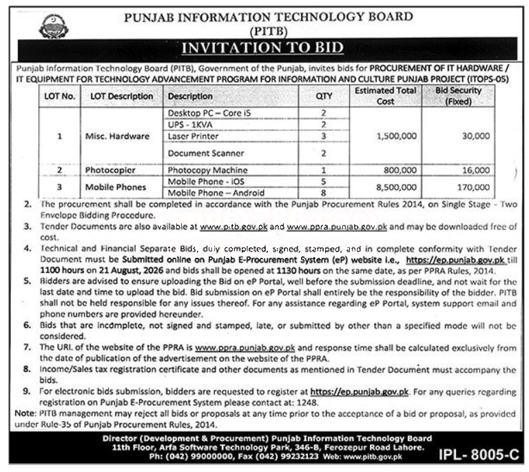 Tender Document