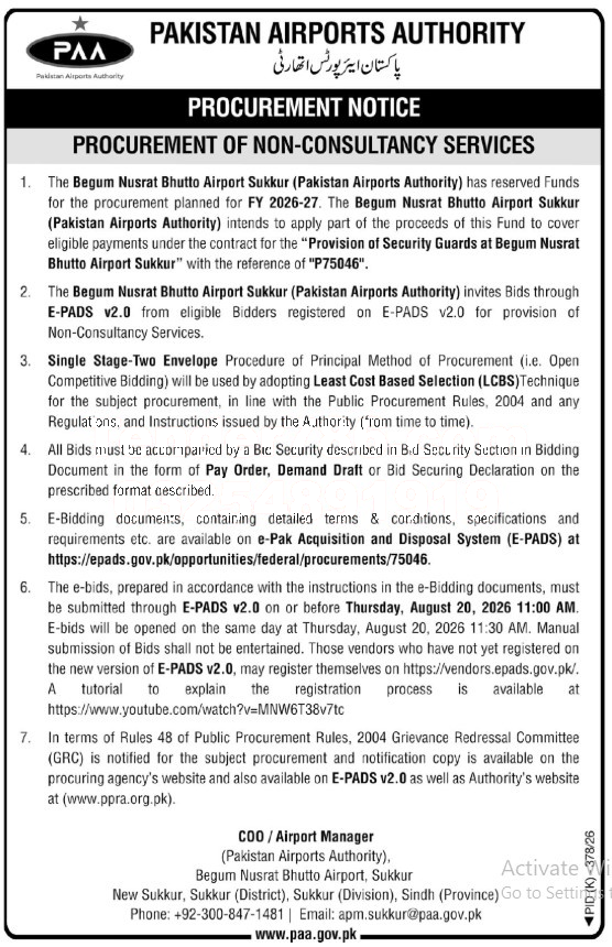 Tender Document