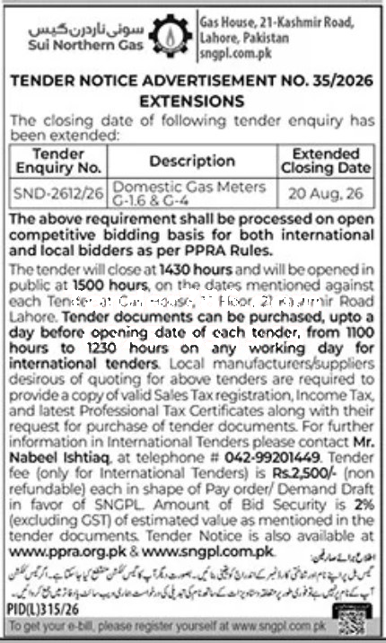 Tender Document