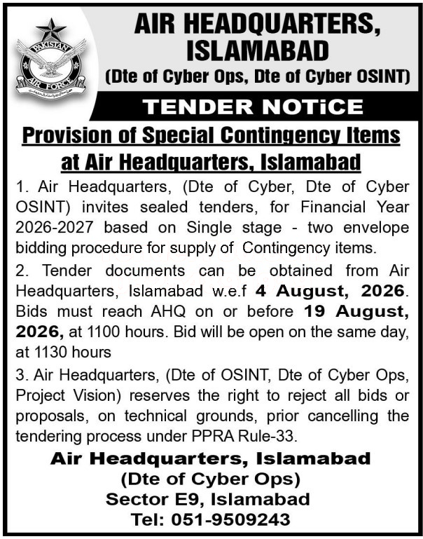 Tender Document