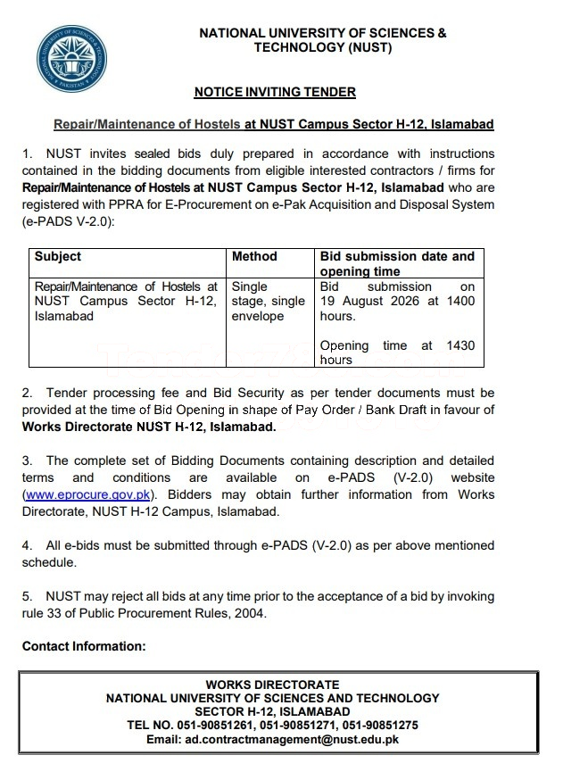 Tender Document