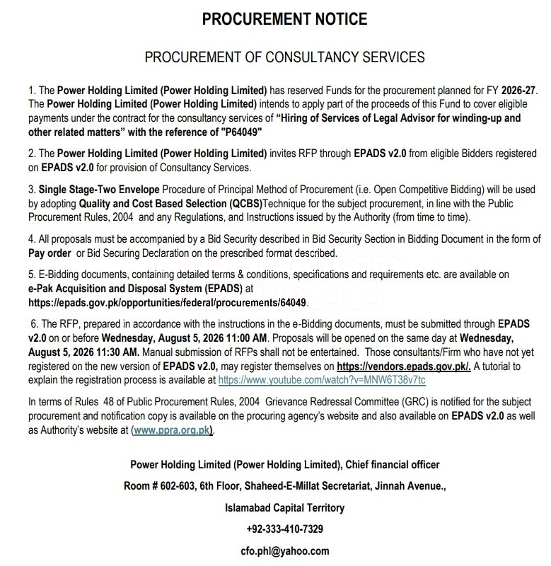 Tender Document