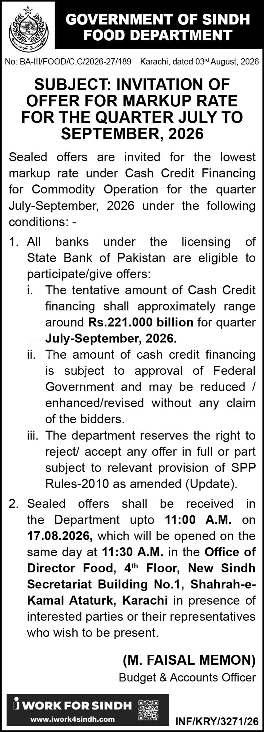 Tender Document