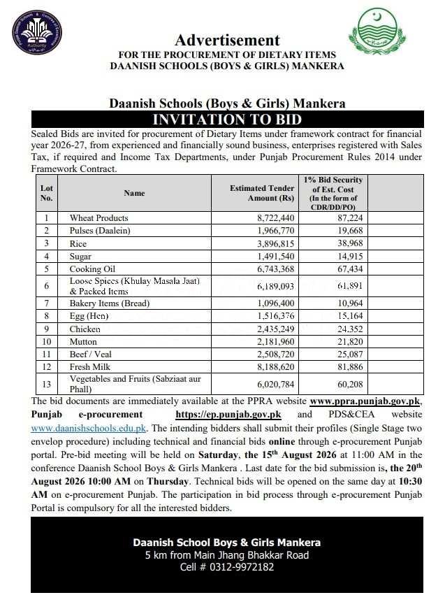 Tender Document