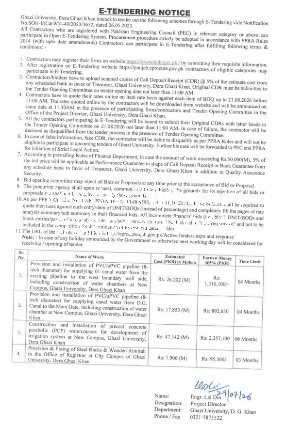 Tender Document