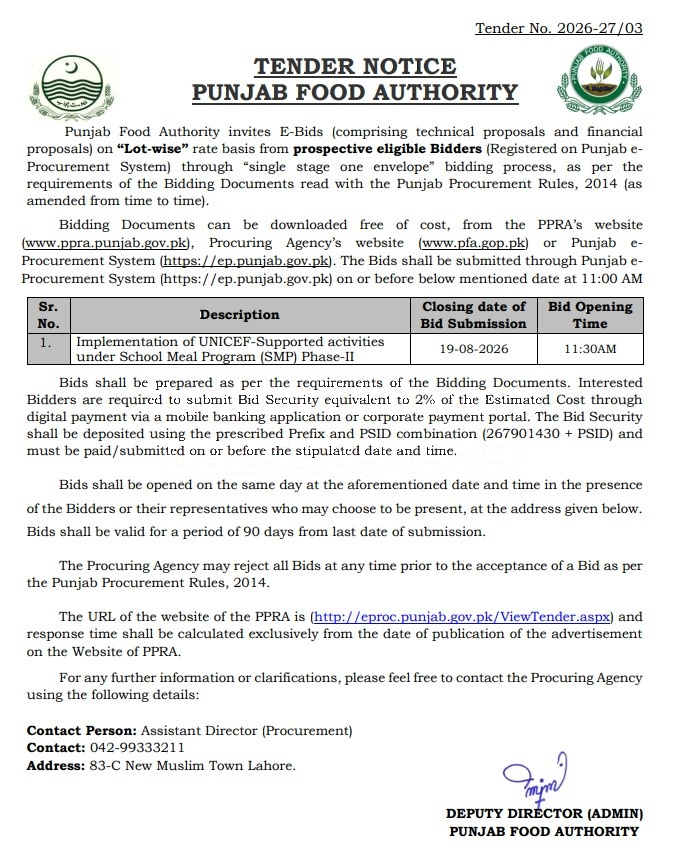 Tender Document