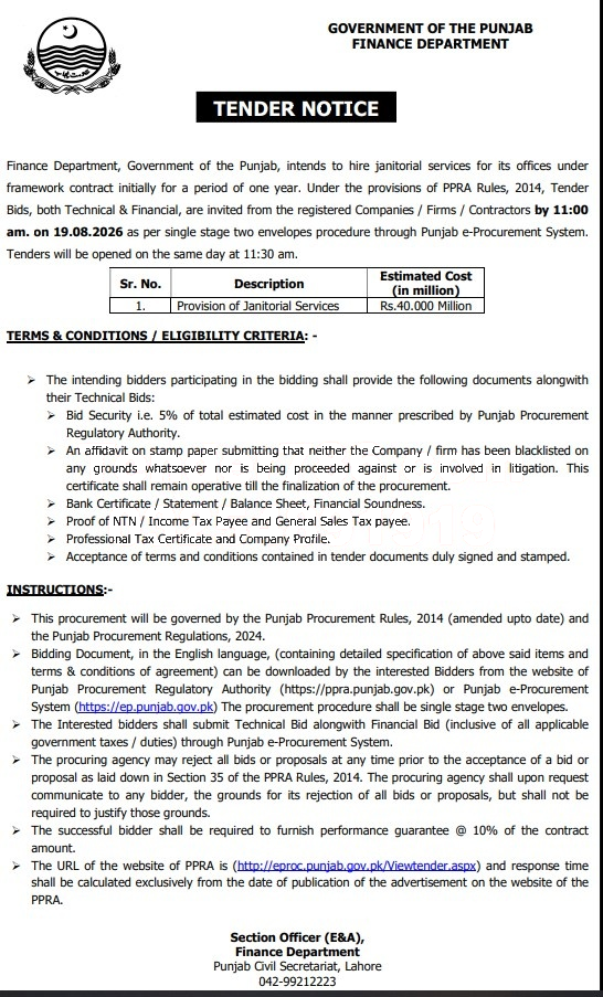Tender Document