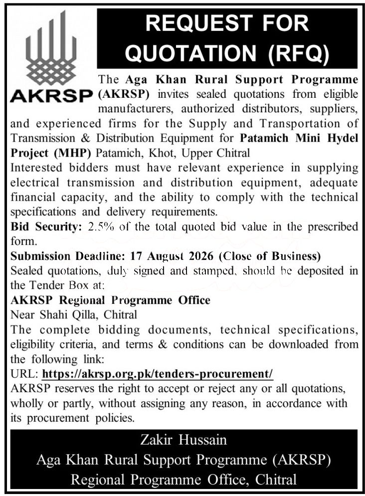 Tender Document